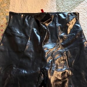 SPANX Glossy Black Leggings
